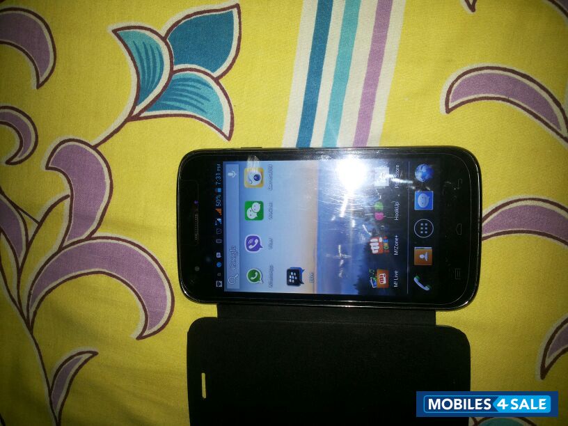 Black Micromax Canvas 3D A115