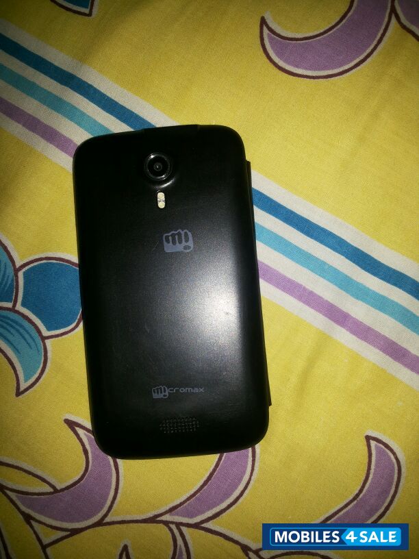 Black Micromax Canvas 3D A115