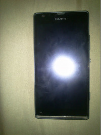 Black Sony Xperia SP