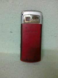 Red Samsung GT-S3310i