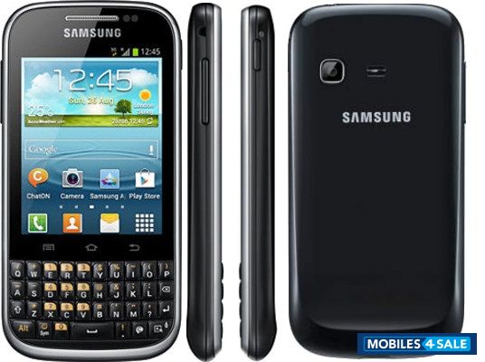 Black/deep Blue Samsung Galaxy Chat