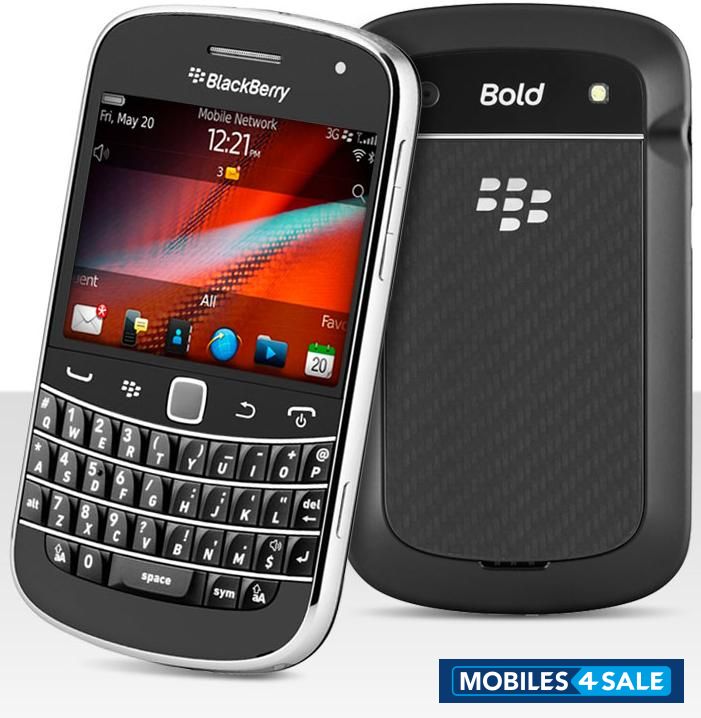 Black BlackBerry Bold 9900