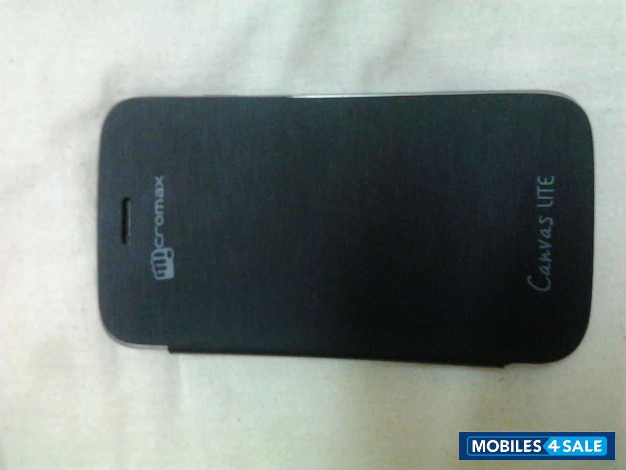 Black Micromax Canvas Lite A92