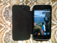 Black Micromax Canvas Lite A92