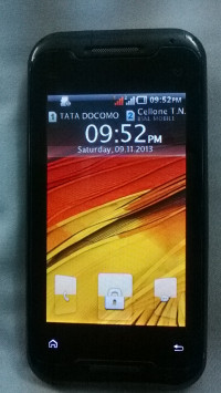 Black Micromax X650