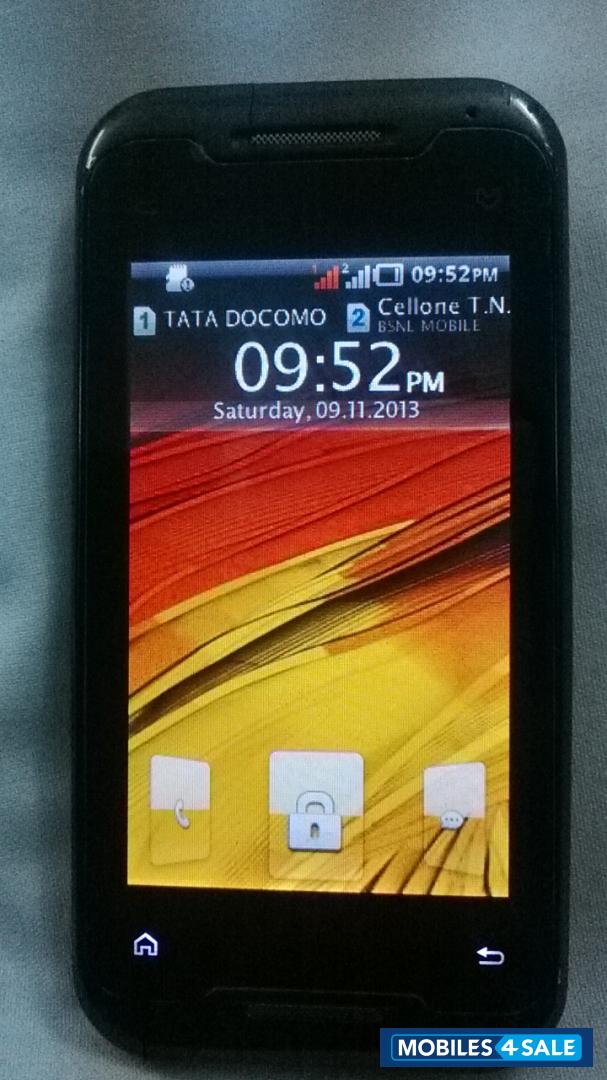 Black Micromax X650