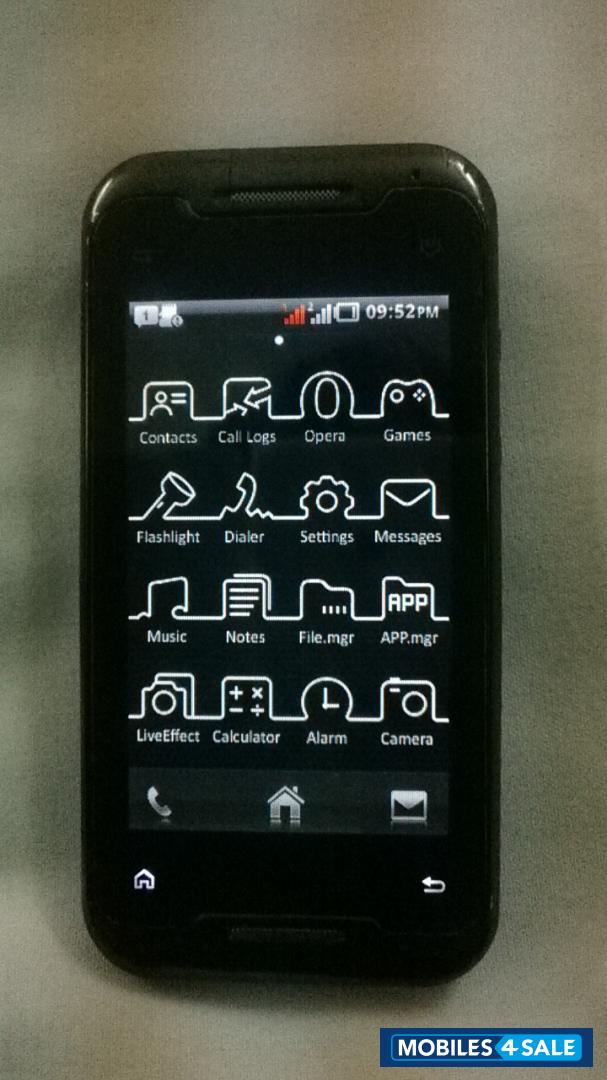 Black Micromax X650