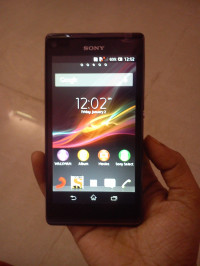 Black Sony Xperia L