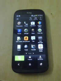 Black HTC Desire V