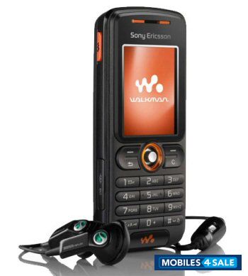 Black Sony Ericsson W200