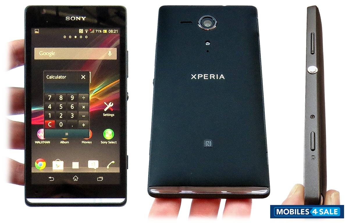 Black Sony Xperia SP