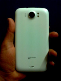 White Micromax Canvas 2 A110