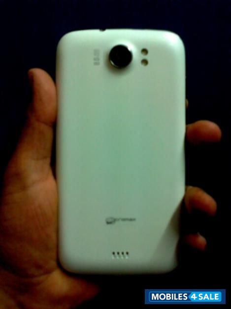 White Micromax Canvas 2 A110