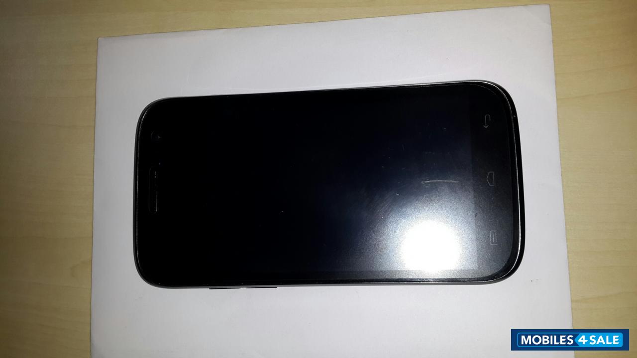 Black Micromax Canvas HD A116