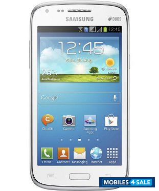 White Samsung Galaxy Core I8260