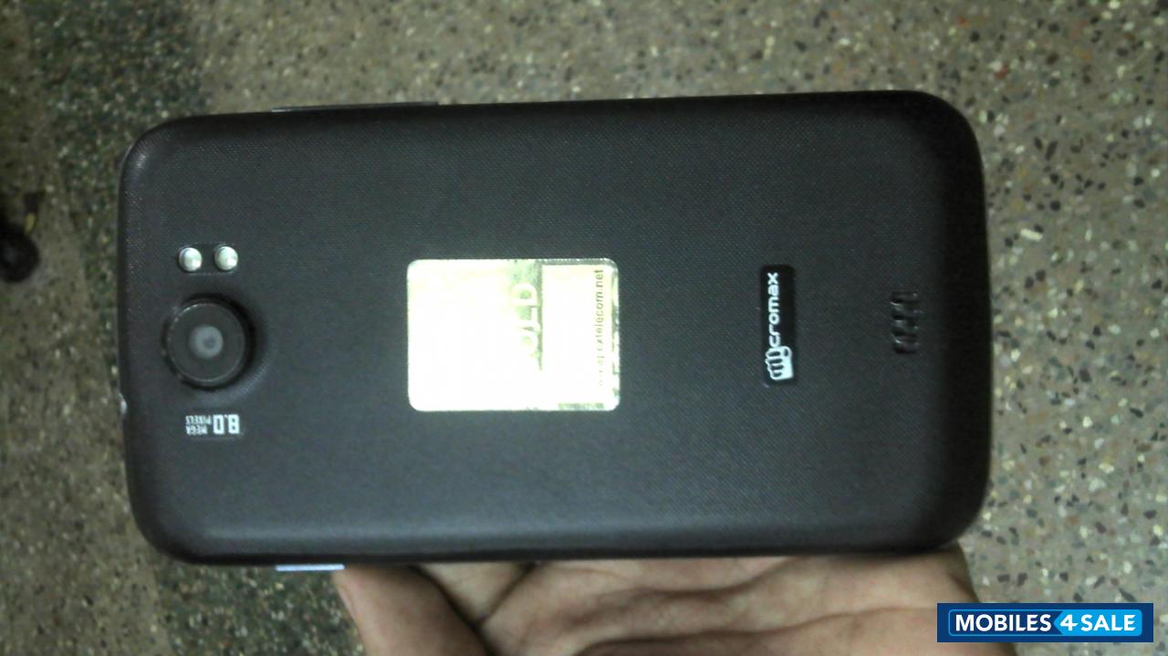 Black Micromax Canvas 2 A110