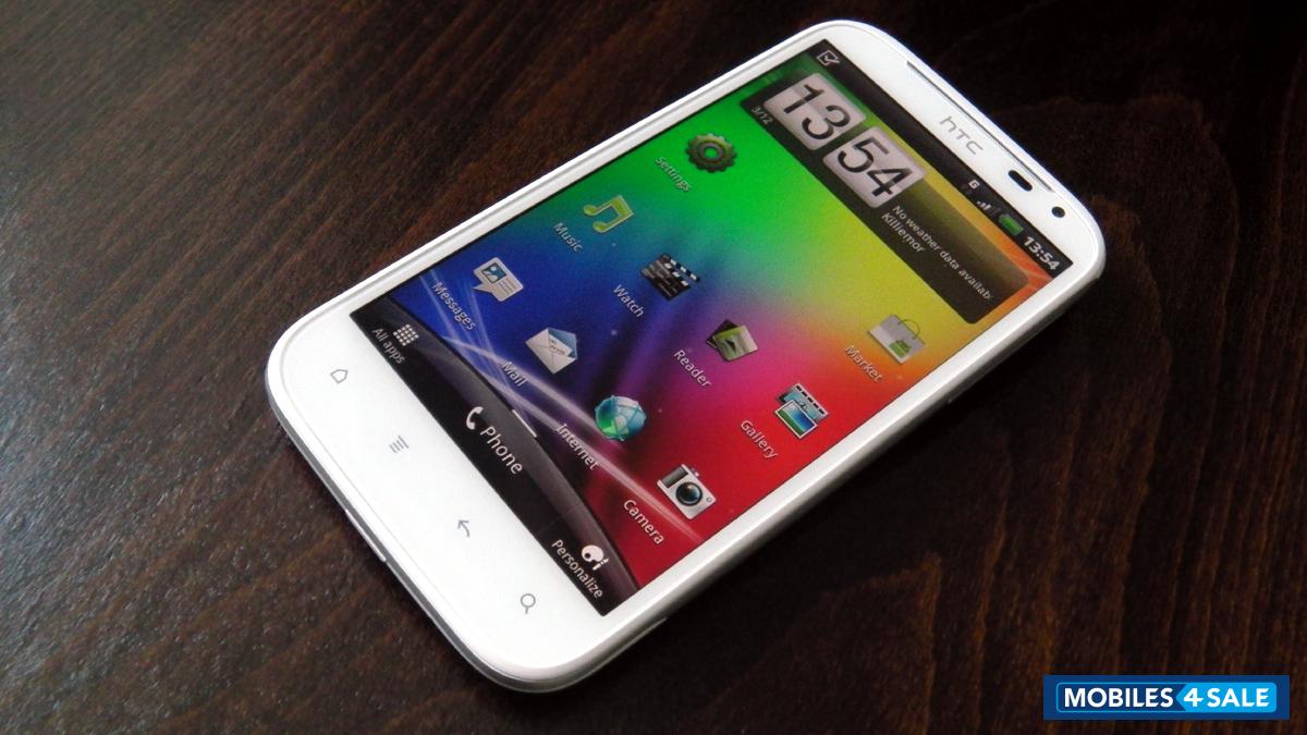 White HTC Sensation XL