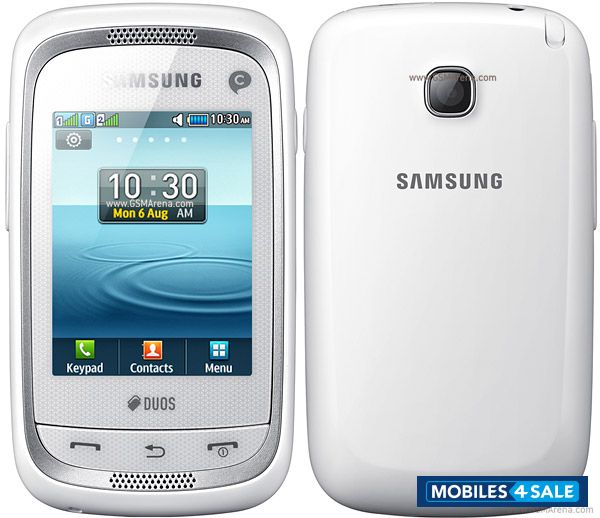 White Samsung Champ Neo Duos C3262