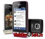 Black & Silver Nokia Asha 311