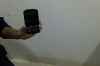 Black BlackBerry Q10