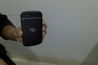 Black BlackBerry Q10