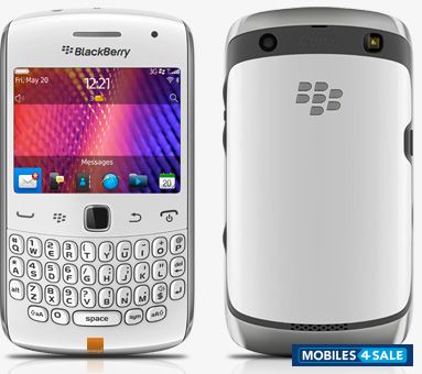 White BlackBerry Curve 9360