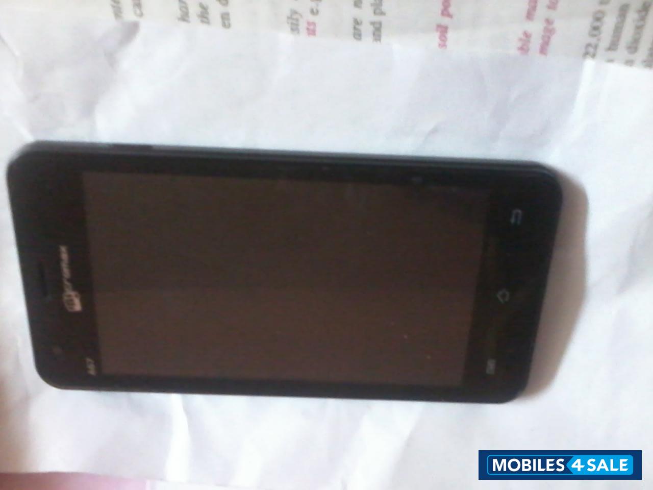 Black Micromax  BOLT A67