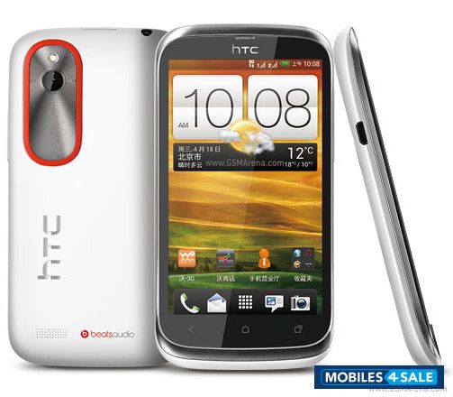 White HTC Desire V