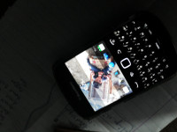 Black BlackBerry Bold 9900