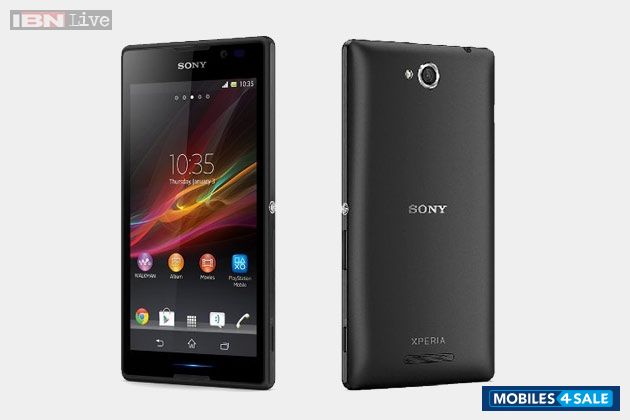 Black Sony Xperia C