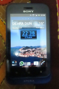 Blue Sony Xperia tipo