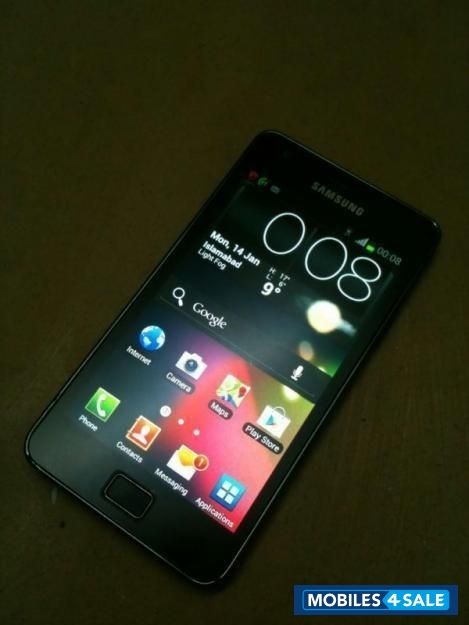 Black Samsung Galaxy S2