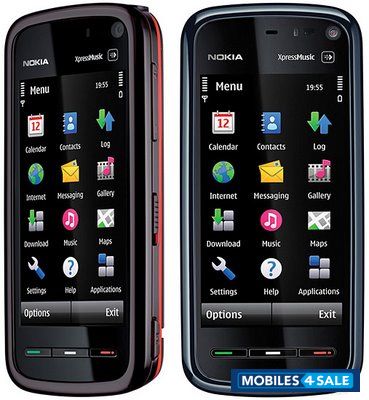 Black Nokia XpressMusic 5800