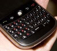 Black BlackBerry Bold