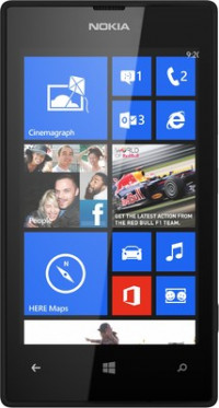 Black Nokia Lumia 520