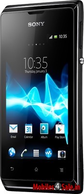 Black Sony Xperia E