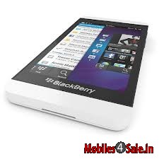 White BlackBerry Z10