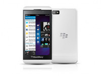 White BlackBerry Z10