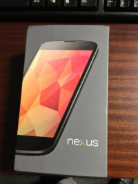 Black Google Nexus 4