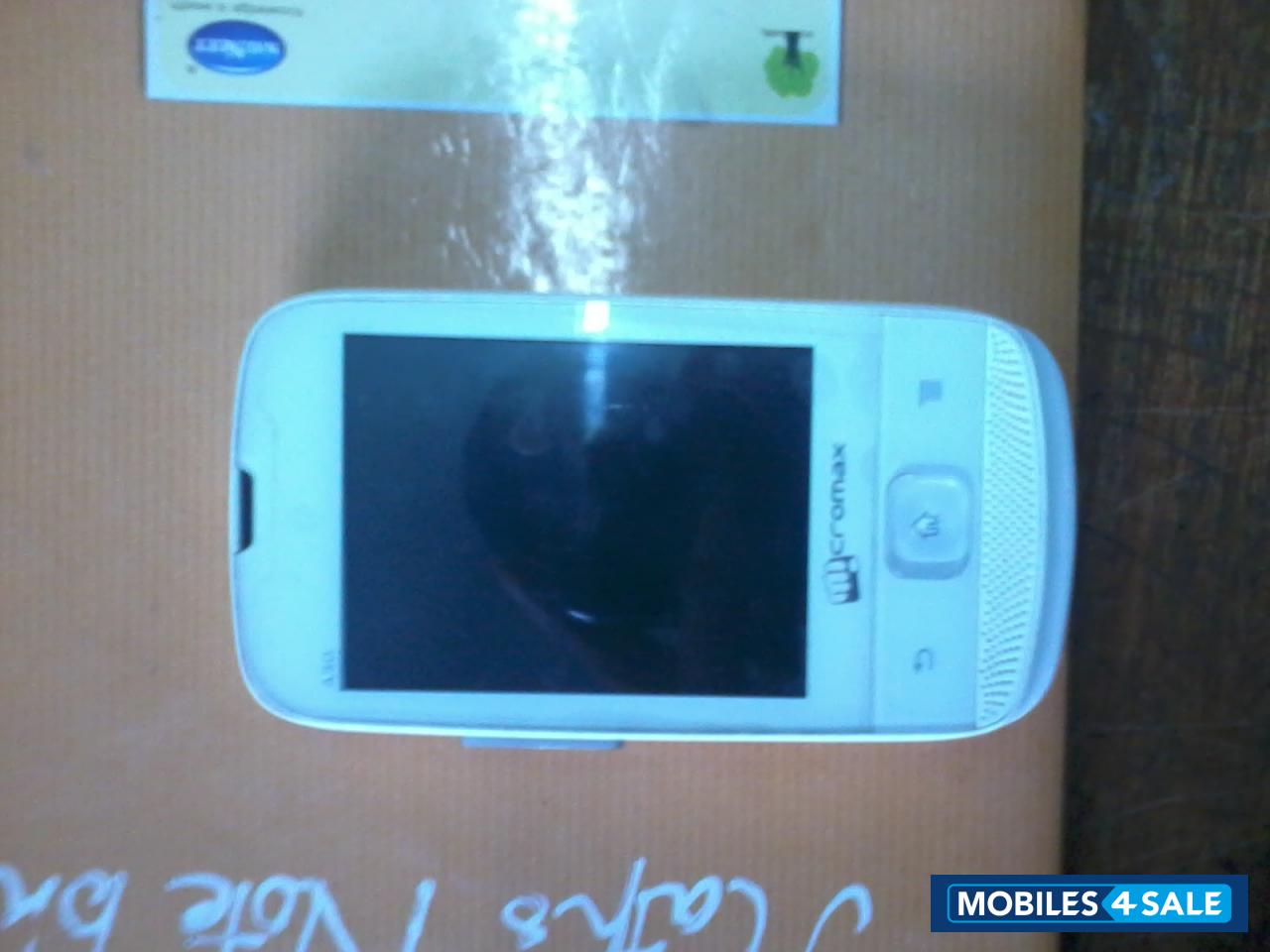 White Micromax A30 Smarty 3.0