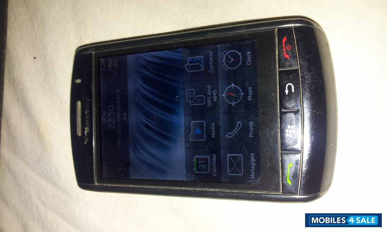 Black BlackBerry Storm 9530