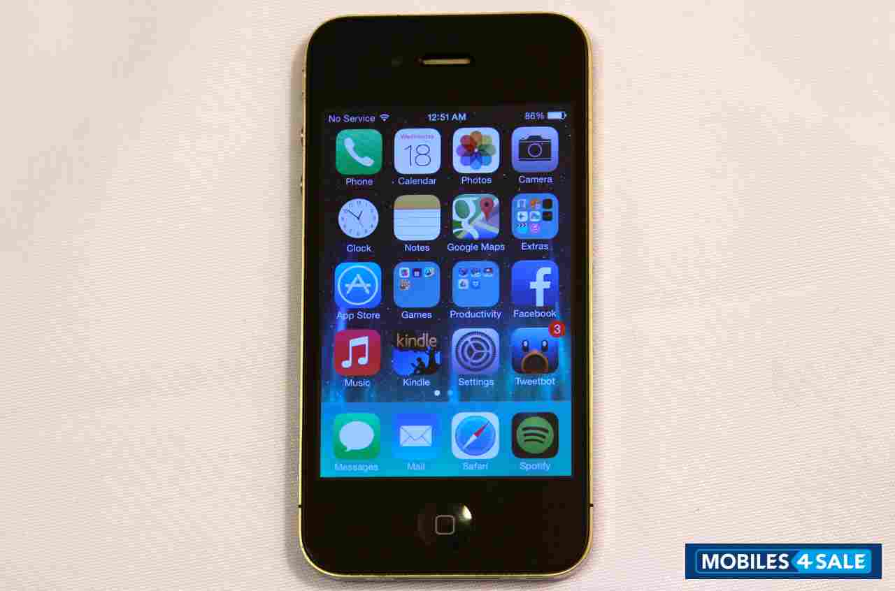 Black Apple iPhone 4