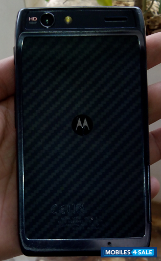 Black/grey Motorola RAZR XT910