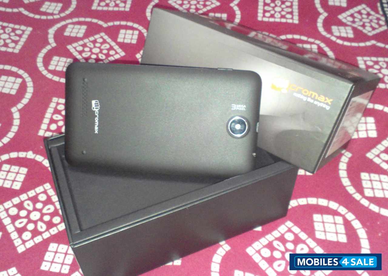 Black Micromax Canvas Viva A72