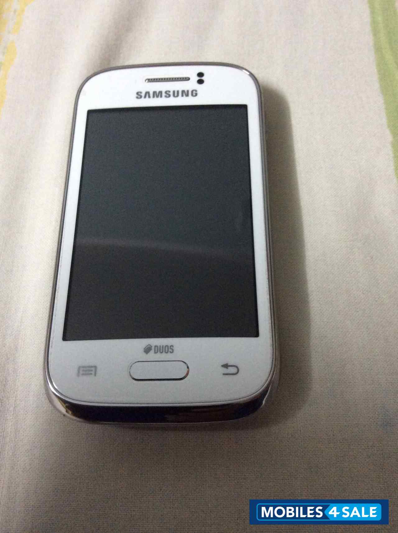 White Samsung Galaxy Young Duos GT-S6312