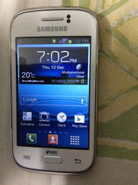 White Samsung Galaxy Young Duos GT-S6312