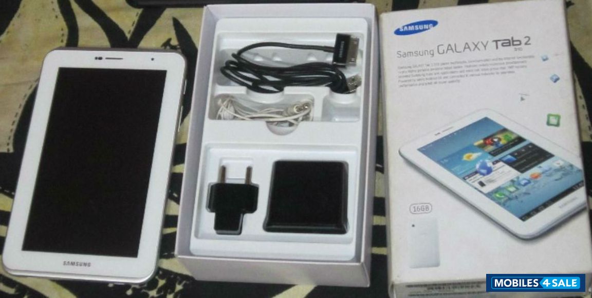 White Samsung Galaxy Tab2 GT-P3100