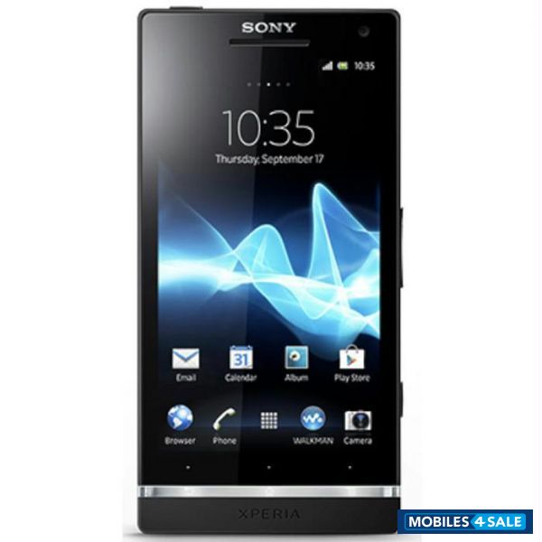 Black Sony Xperia SL