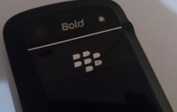 Black BlackBerry Bold 9900