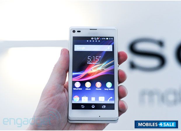 White Sony Xperia L